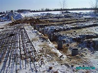 Подготовка траншеи под фундамент