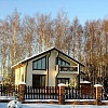 Красивый коттедж на уч 48, Коттеджный поселок Руза Фэмили Парк (декабрь 2013 г.)